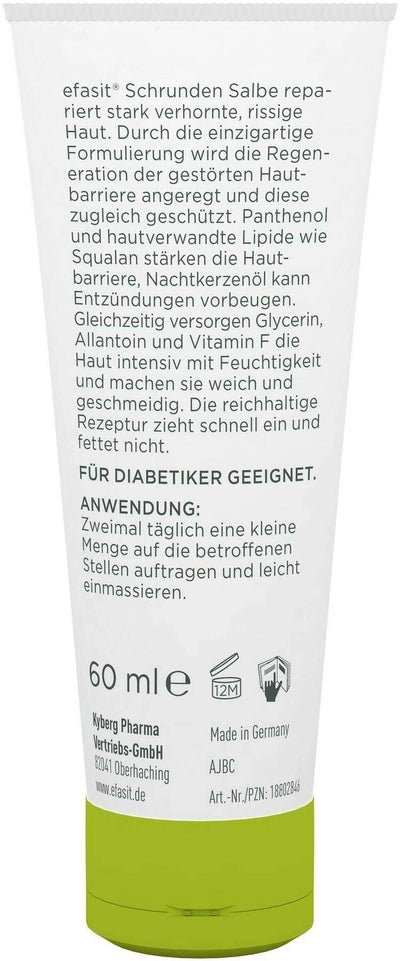 Efasit Schrunden Salbe 60 ml