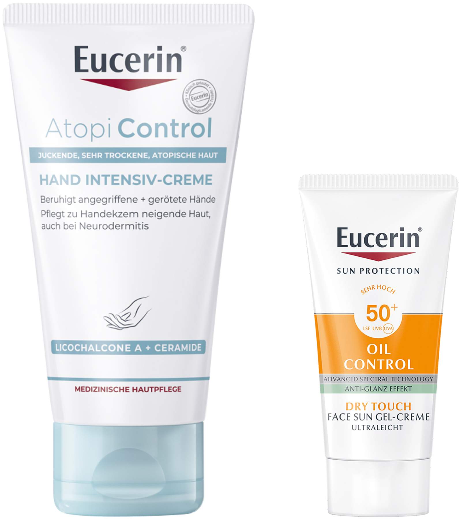 Eucerin AtopiControl Hand Intensiv 75 ml Creme + gratis Eucerin Sun Ge