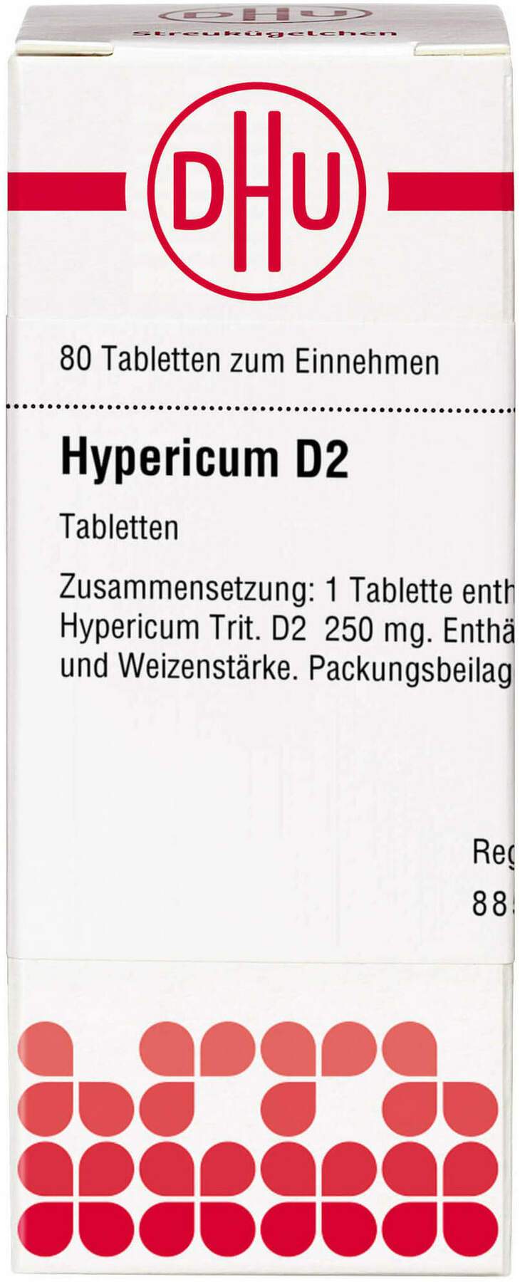 Dhu Hypericum D2 80 Tabletten