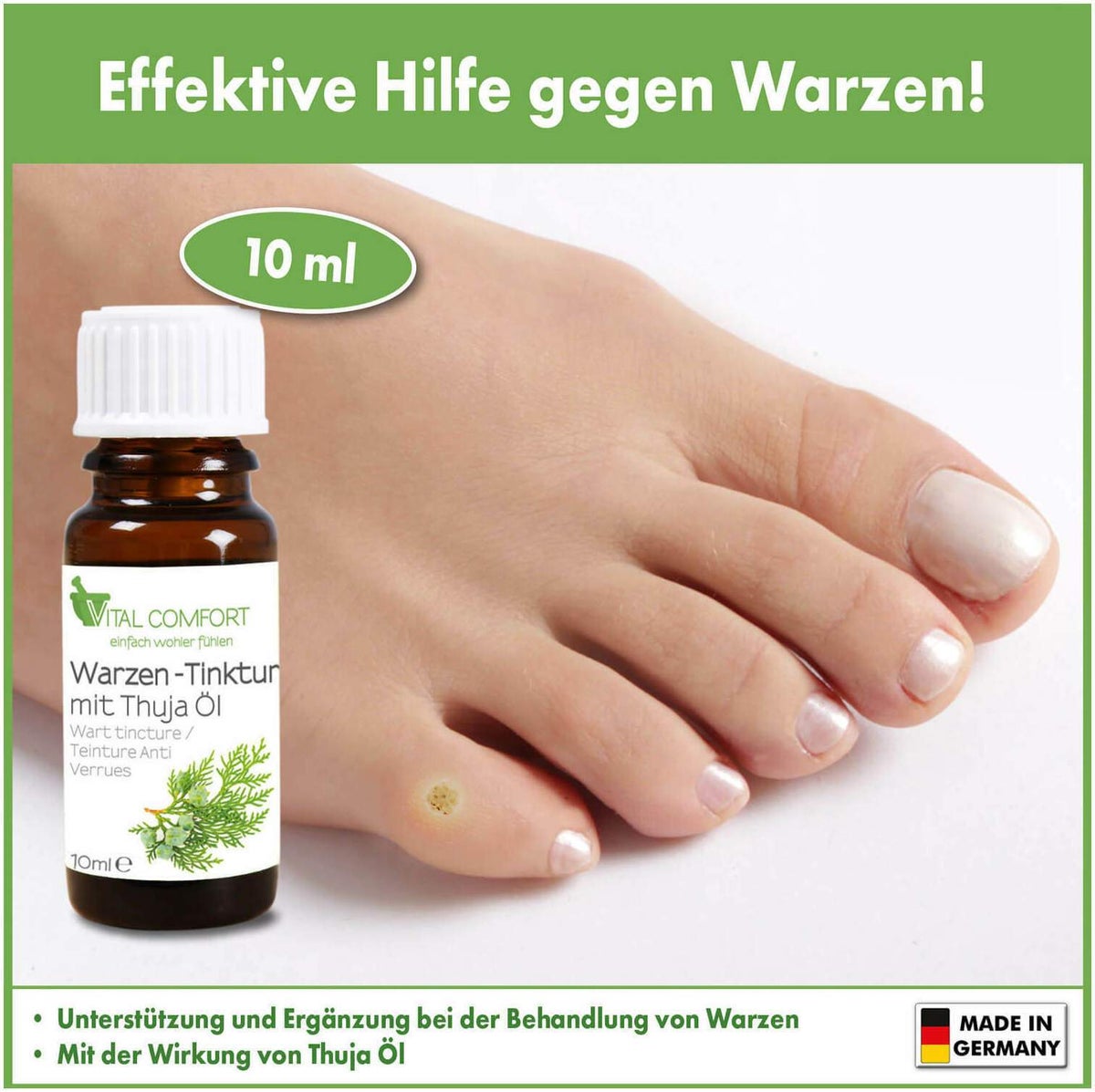 Vital Comfort Warzen-Tinktur 10 ml