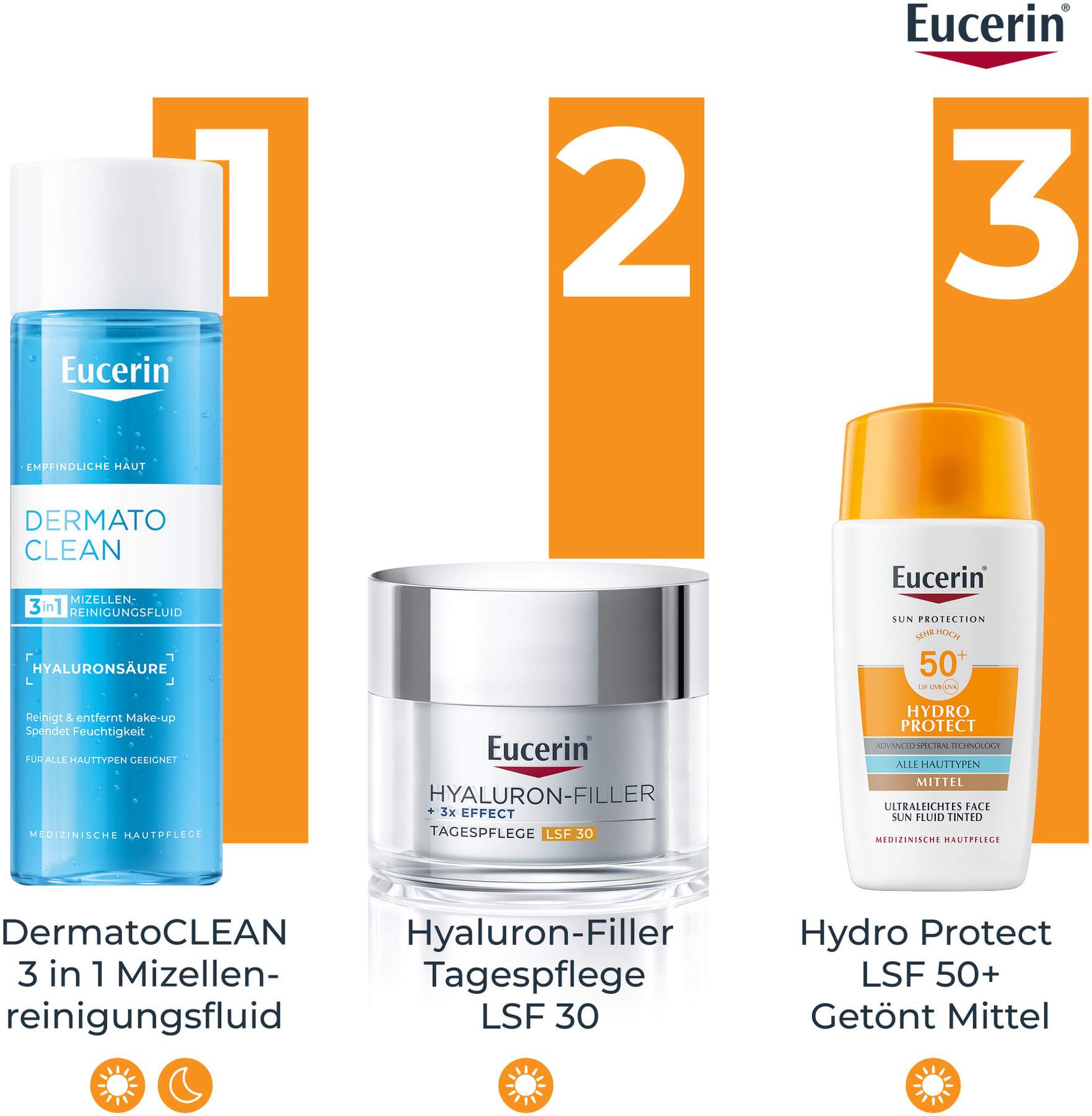 Eucerin Sun Hydro Protect Tinted mittel 50 ml