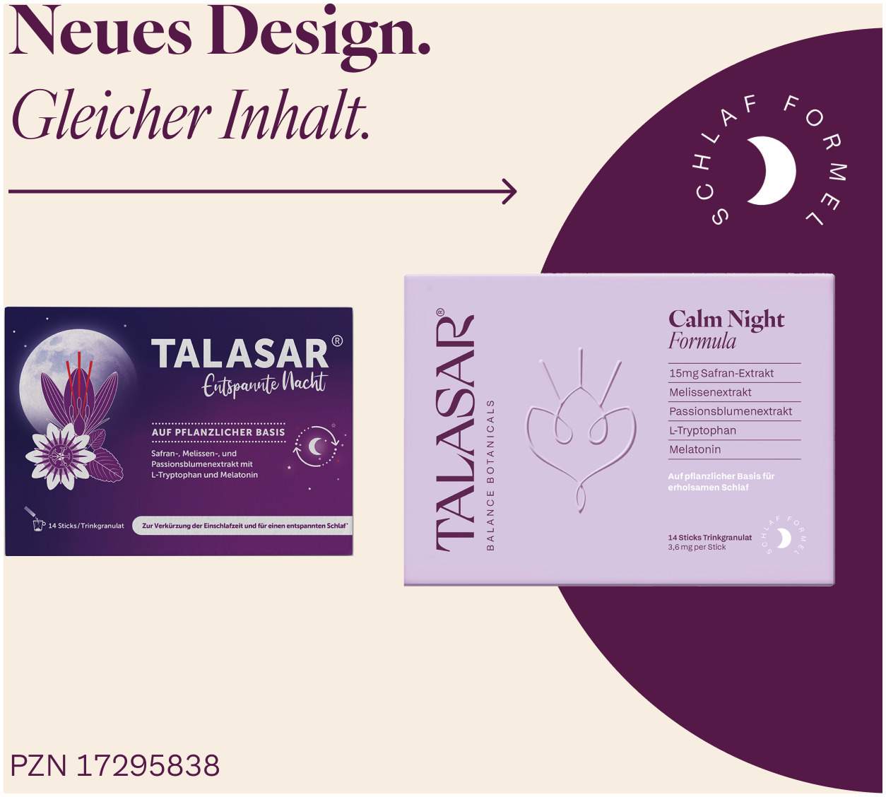 Talasar Calm Night 14 Sticks Trinkgranulat