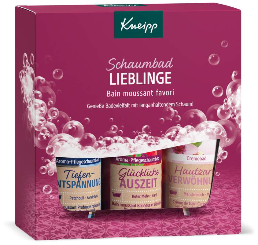 Kneipp Geschenkset Schaumbad Lieblinge