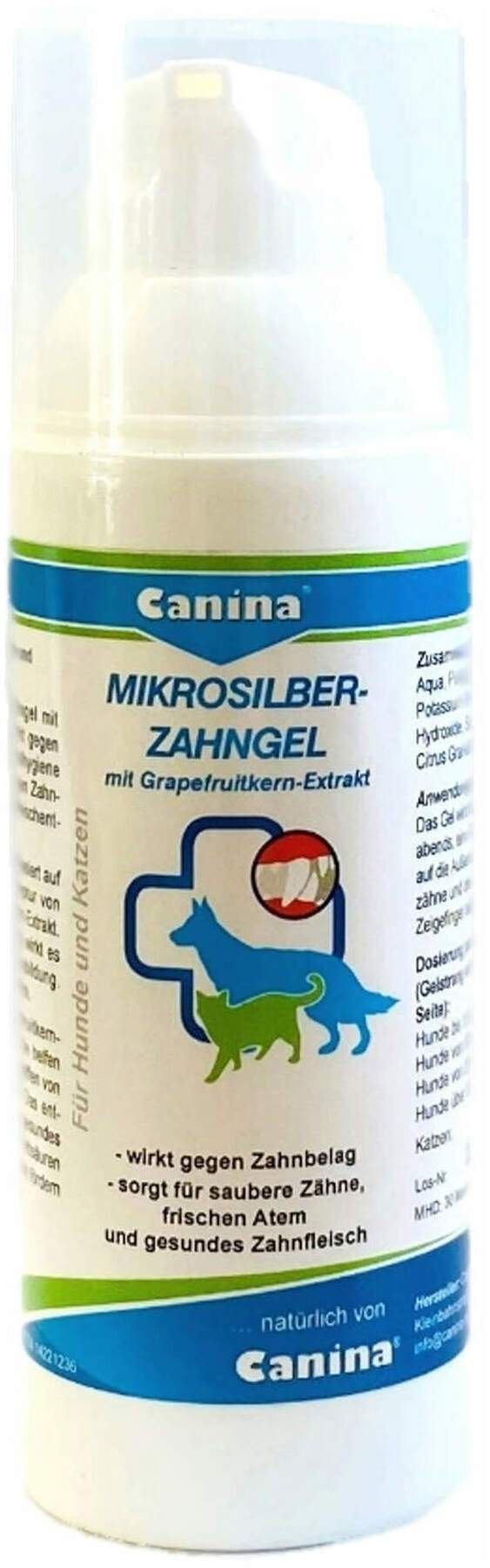 Mikrosilber-Zahngel Für Hunde und Katzen 50 ml