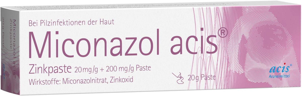 Miconazol Acis Zinkpaste 20 G