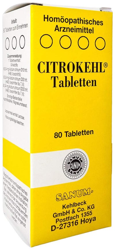Citrokehl 80 Tabletten