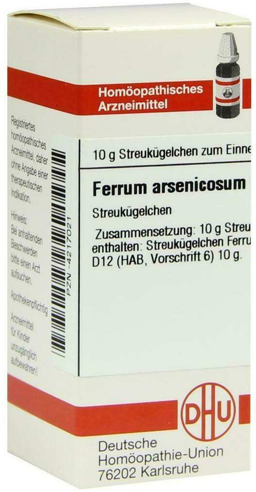 Dhu Ferrum Arsenicosum D12 Globuli