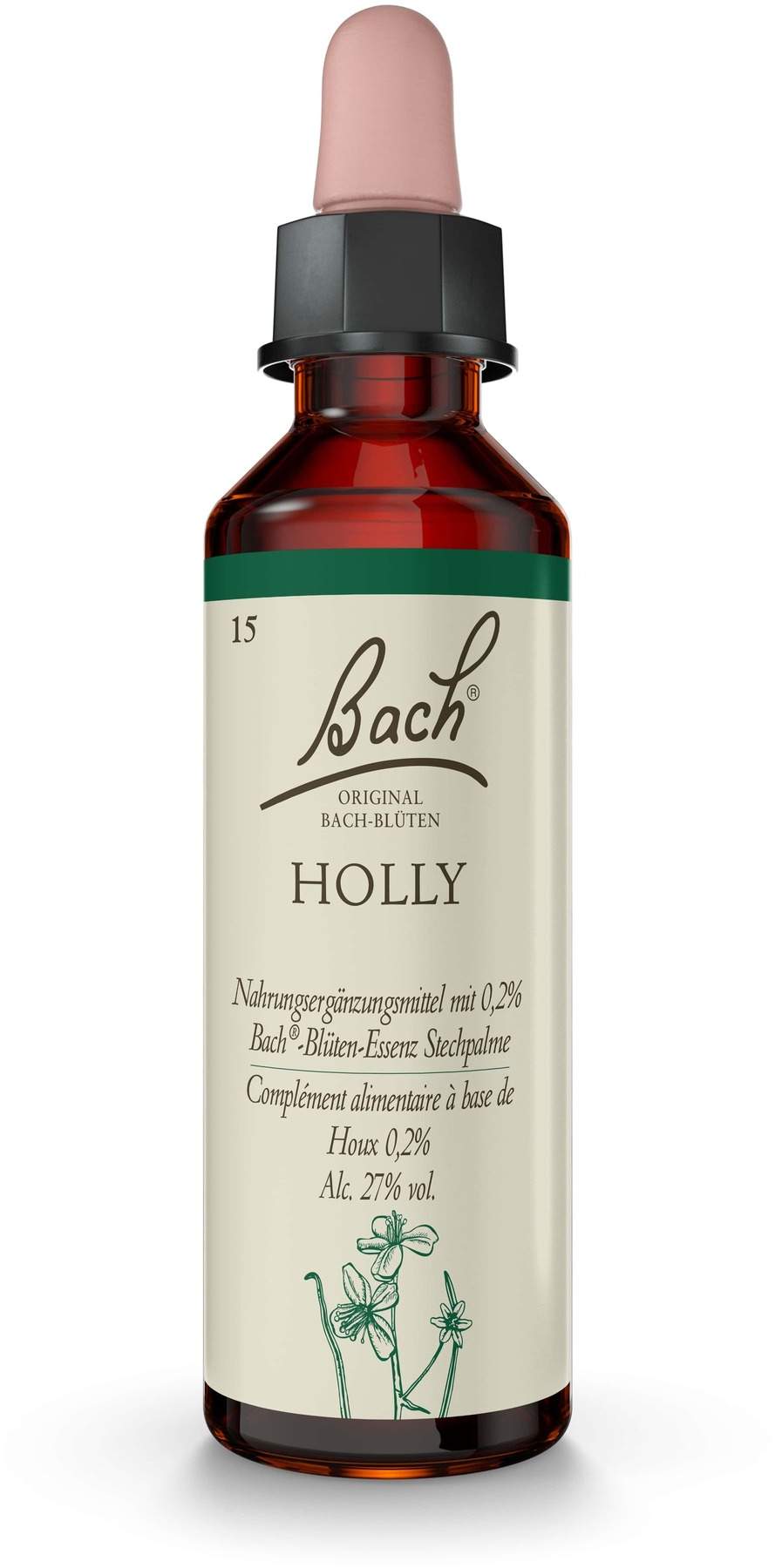Bachblüten Holly 20 ml Tropfen