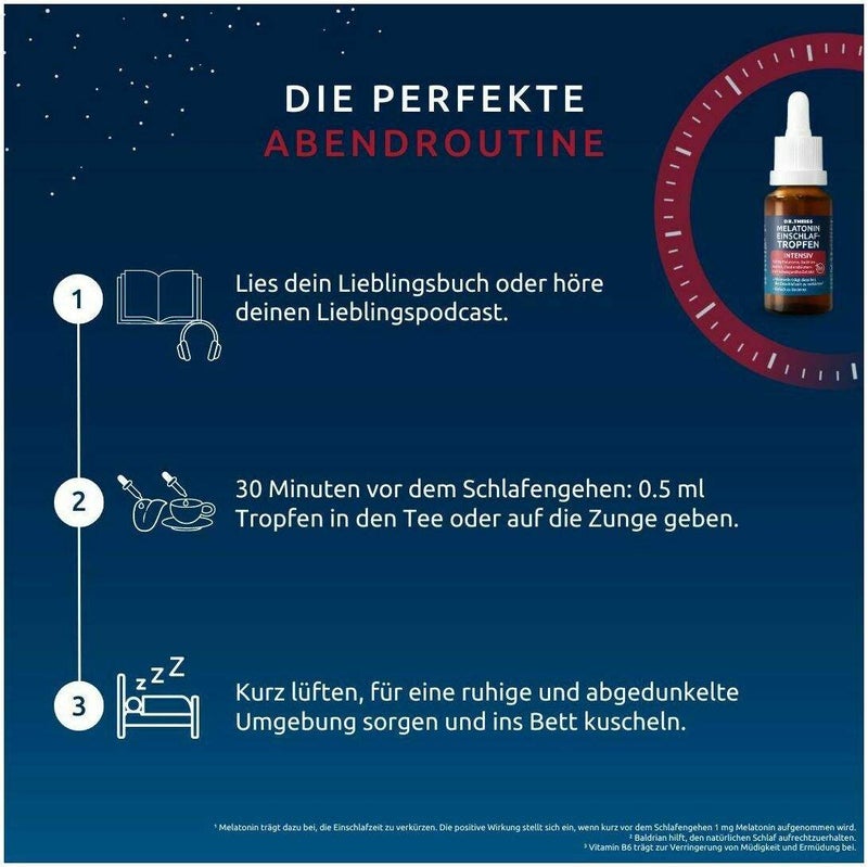 Dr.Theiss Melatonin Einschlaf Tropfen intensiv 20 ml