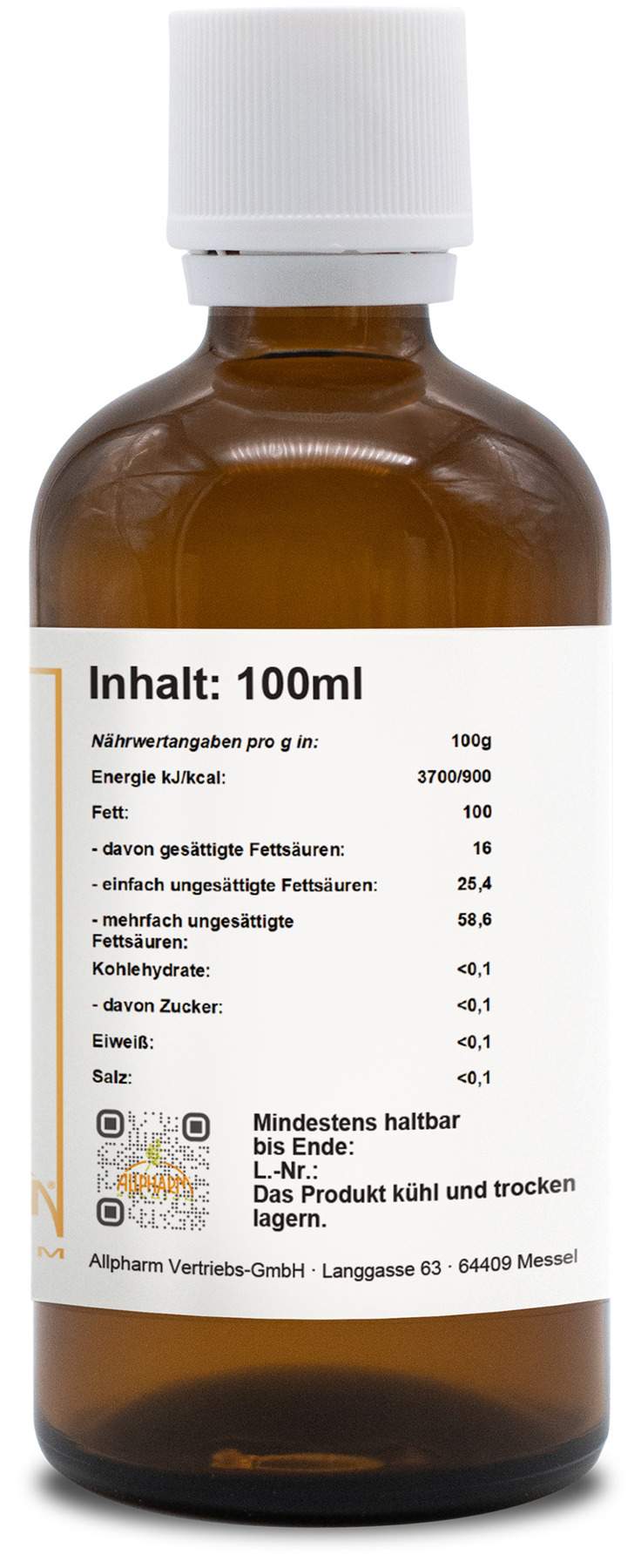 Schwarzkümmelöl Ägyptisch 100 ml Öl