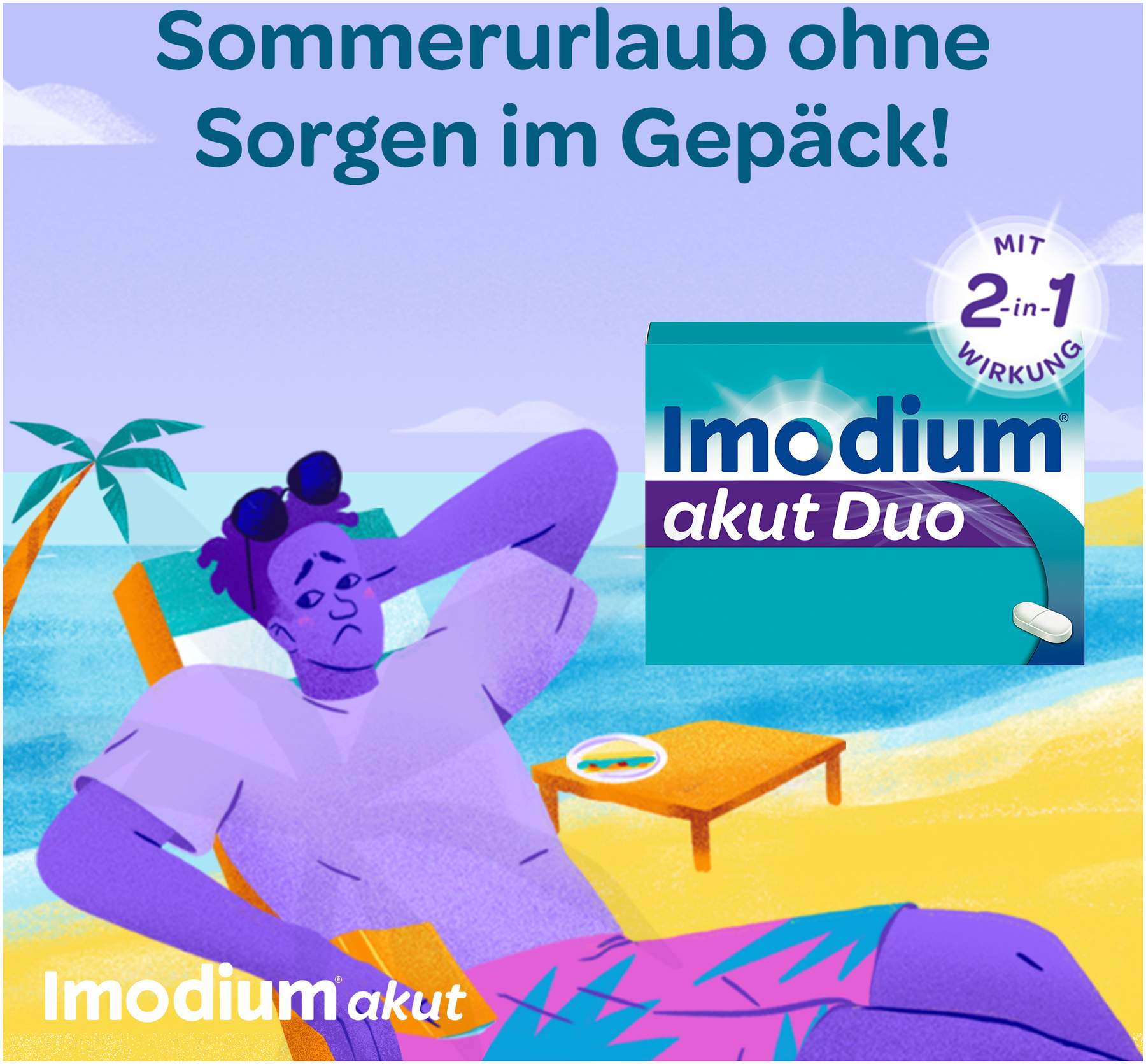 Imodium akut Duo 2 mg 125 mg 12 Tabletten