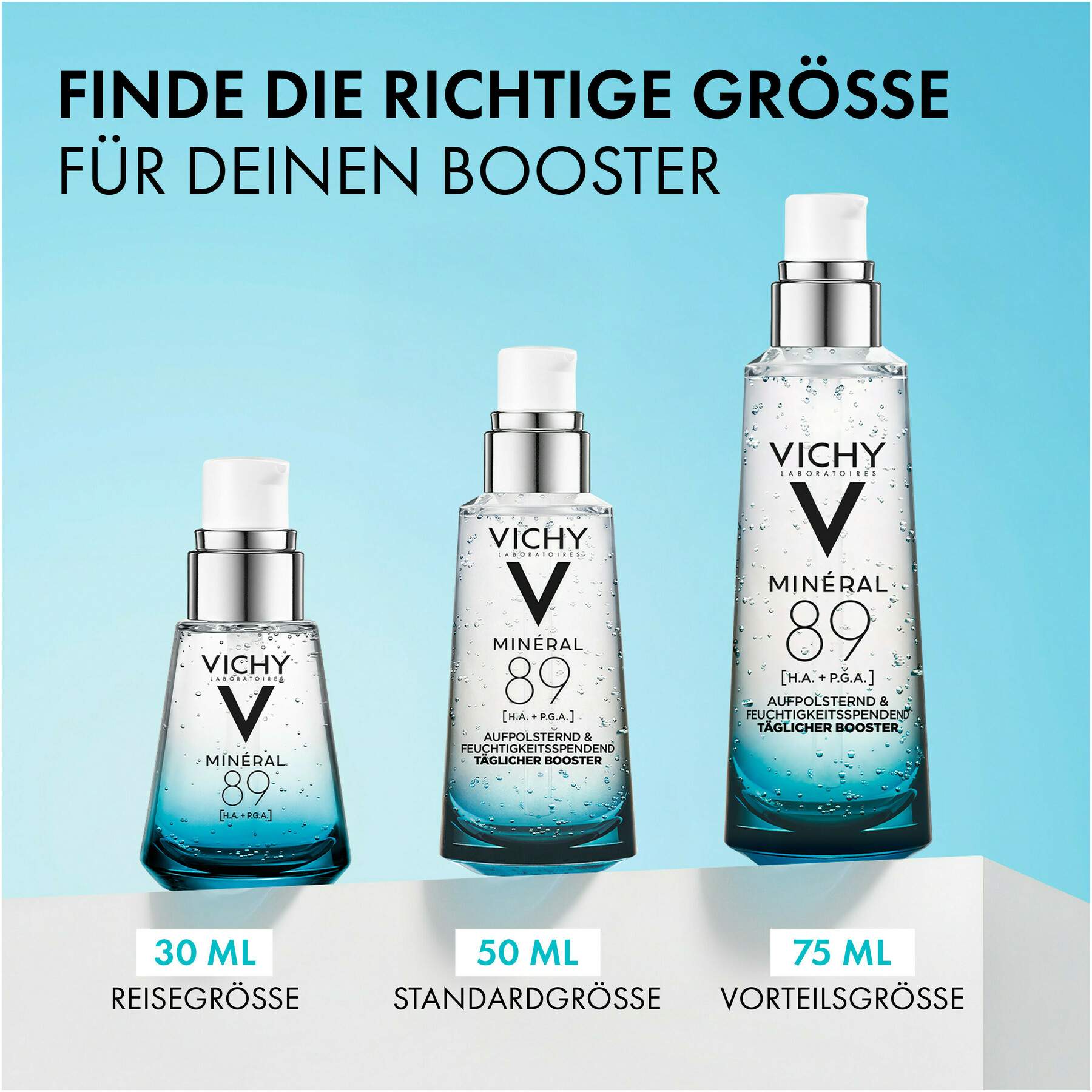 Vichy Mineral 89 Elixier Nachfüllpackung 50 ml