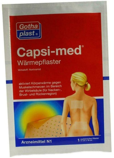 Capsi Med Wärmepflaster 11 X 18 cm 1 Pflaster