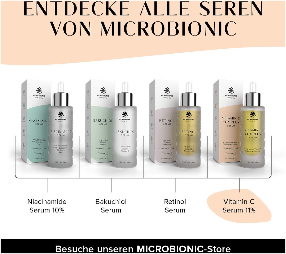 Microbionic cosmetics Vitamin C Complex 30 ml Serum
