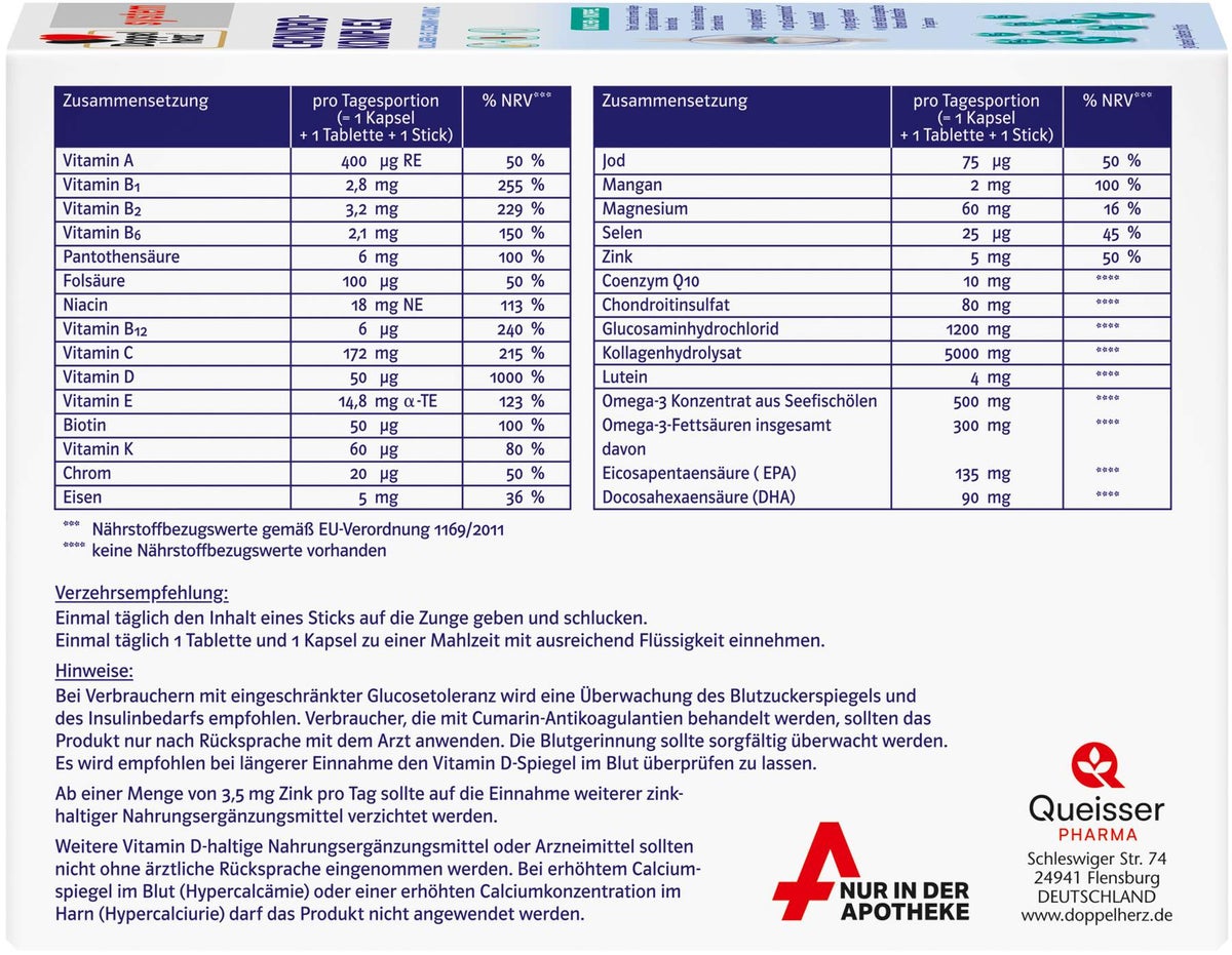 Doppelherz system Chondro-Komplex 30 Portionen