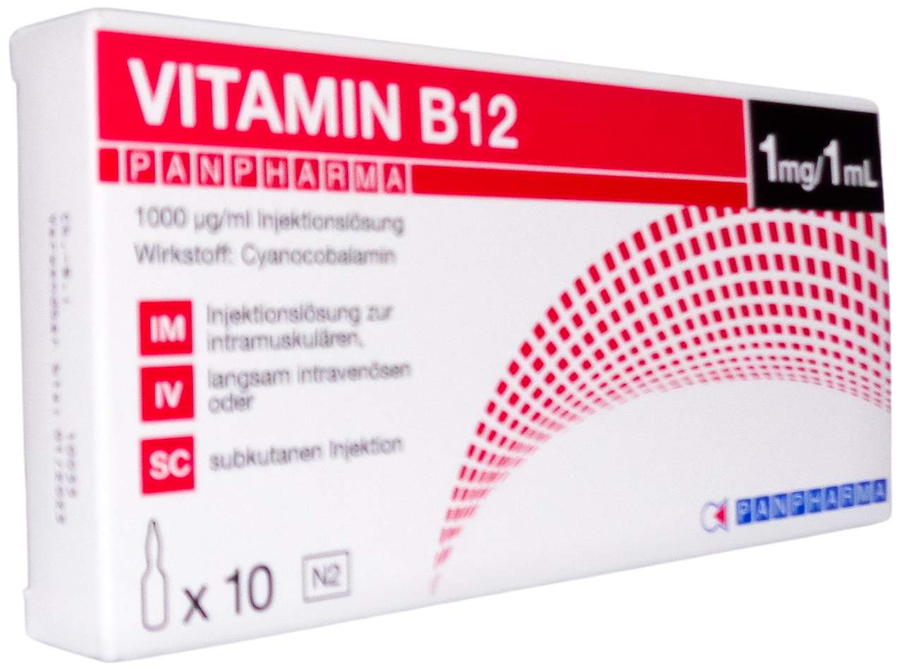 Vitamin B12 Panpharma 1000 µg Pro ml Injektionslösung