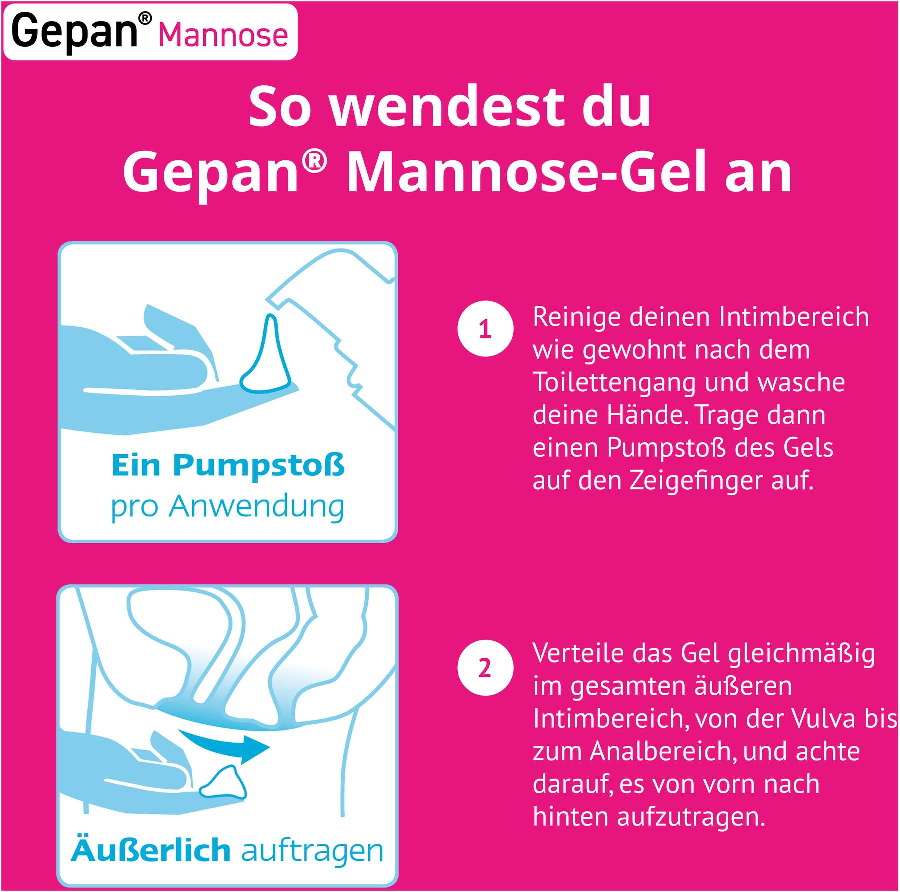 Gepan Mannose-Gel 30 ml