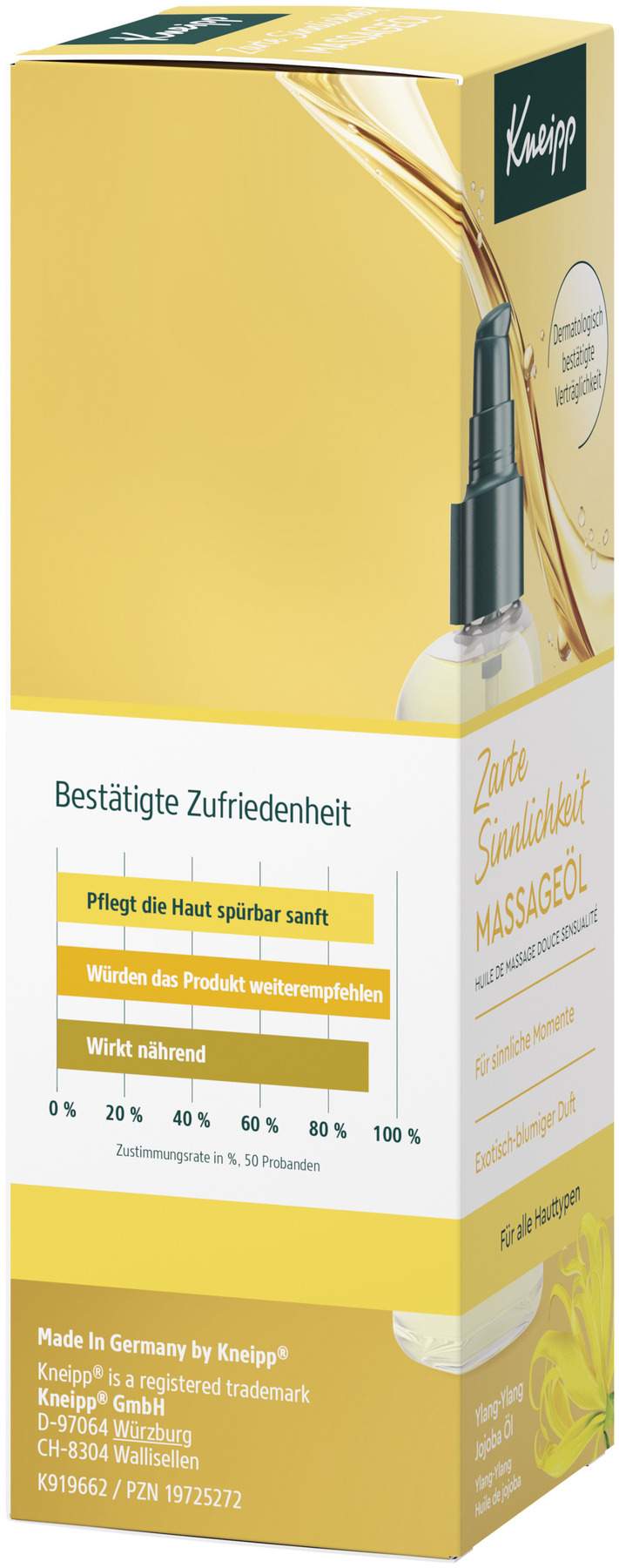 Kneipp Massageöl Zarte Sinnlichkeit 100 ml