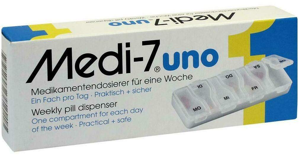 Medi 7 Uno Medikamenten Dosierer Für 7 Tage 1 Stück