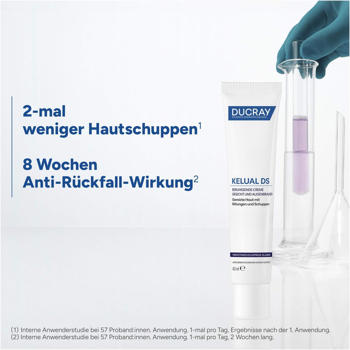 Ducray Kelual DS beruhigende Anti-Schuppen Creme 40 ml