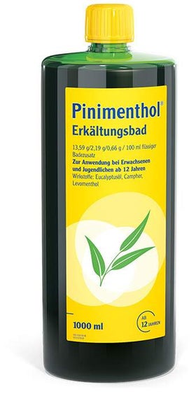 Pinimenthol Erkältungsbad 1000 ml