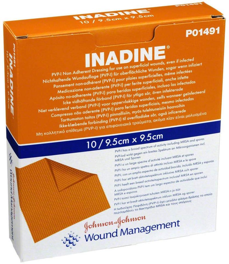 Inadine 9,5 X 9,5 cm 10 Stück