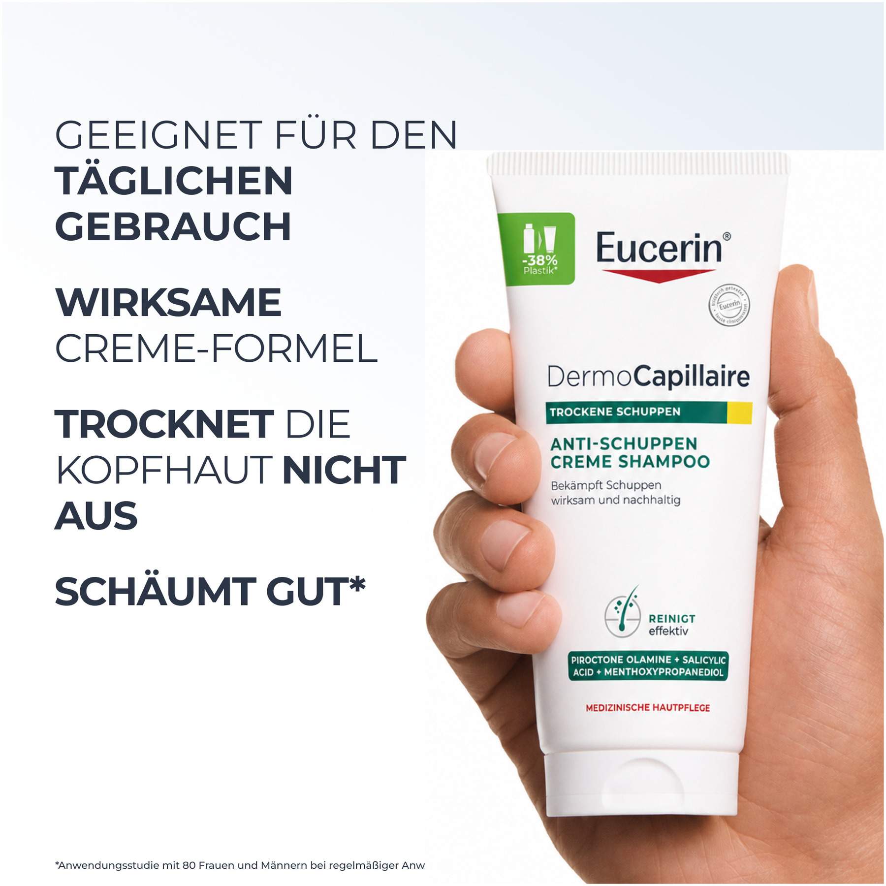 Eucerin DermoCapillaire 200 ml Anti-Schuppen Creme Shampoo