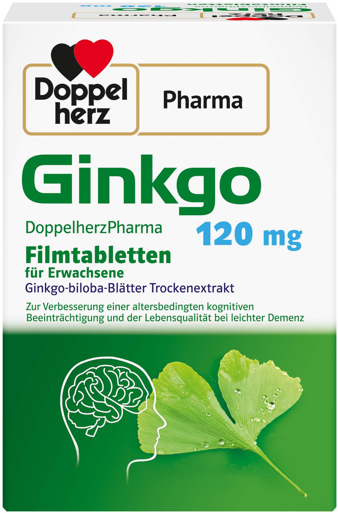 Ginkgo Doppelherzpharma 120 mg 120 Filmtabletten