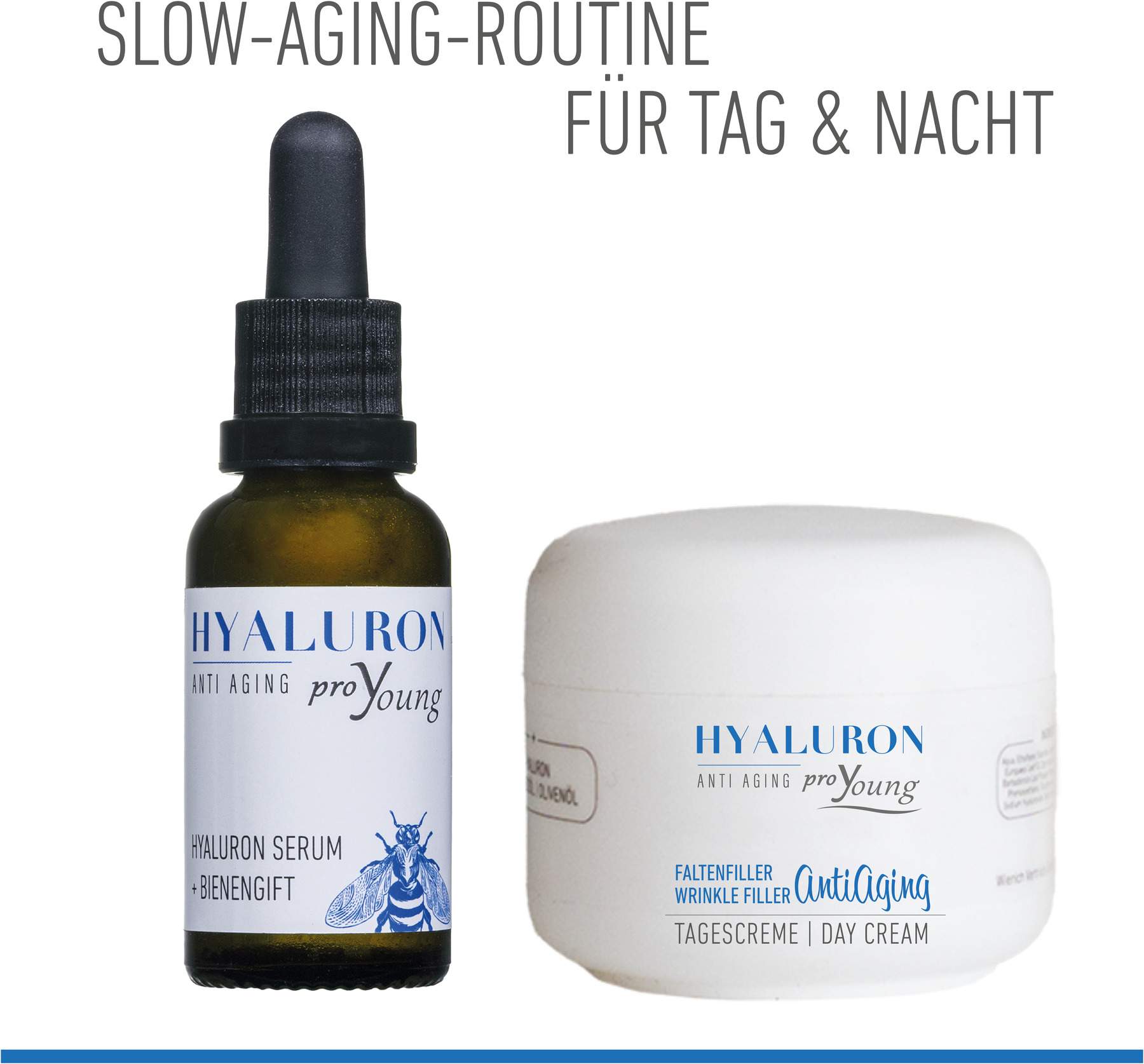 Hyaluron Anti-Aging Serum proYoung mit Bienengift 30 ml