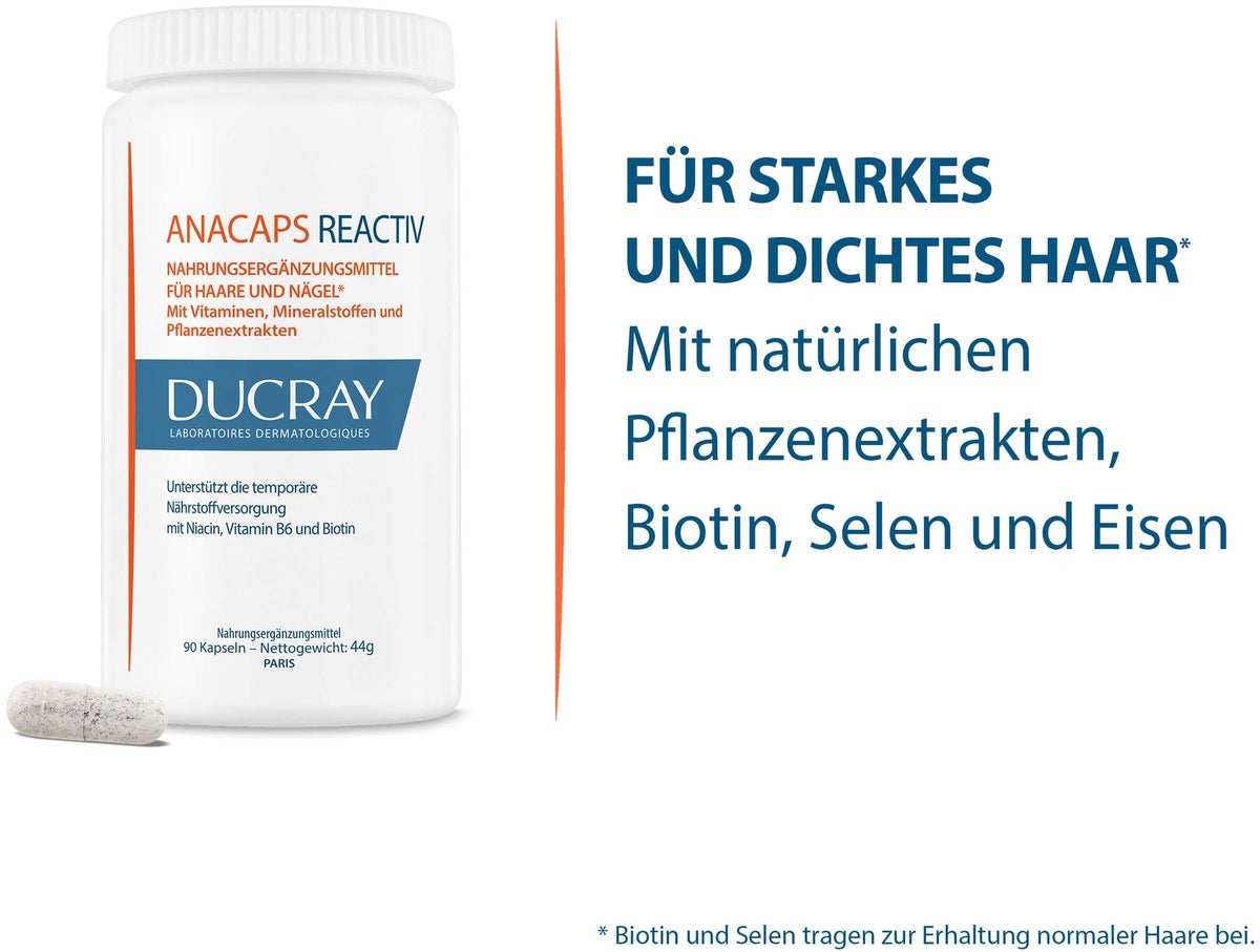 Ducray anacaps Reactiv Kapseln 90 Stück
