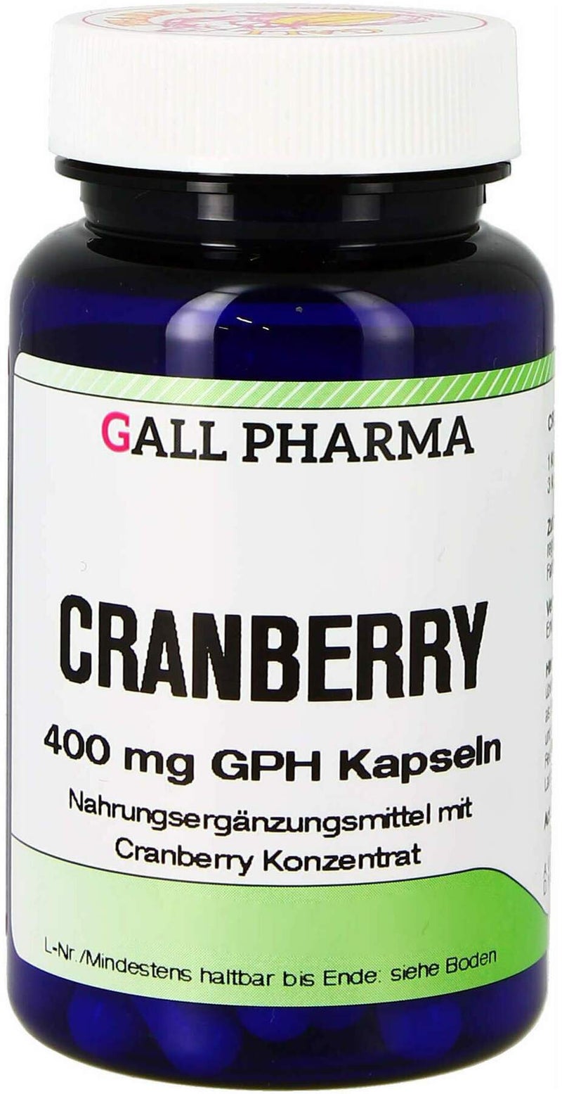Cranberry 400 mg Gph Kapseln 180 Stück