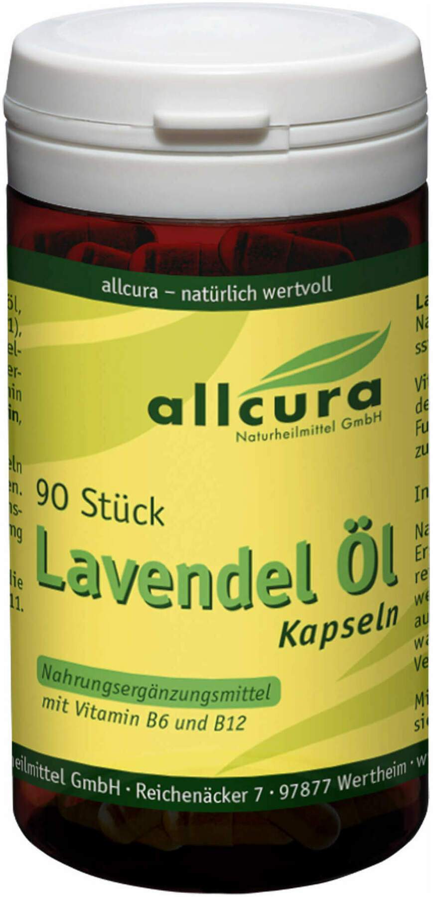 Lavendel Öl 90 Kapseln