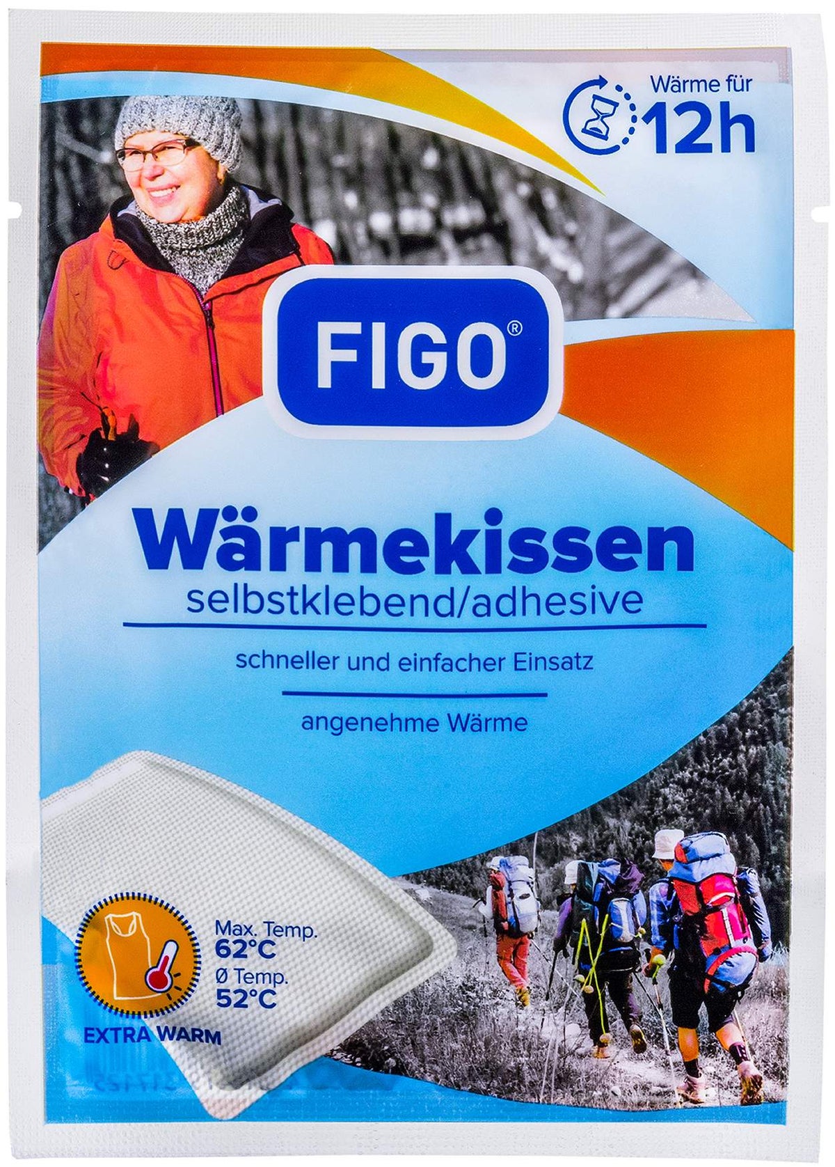 Figo Wärmekissen 12 H Selbstklebend 1 Stück