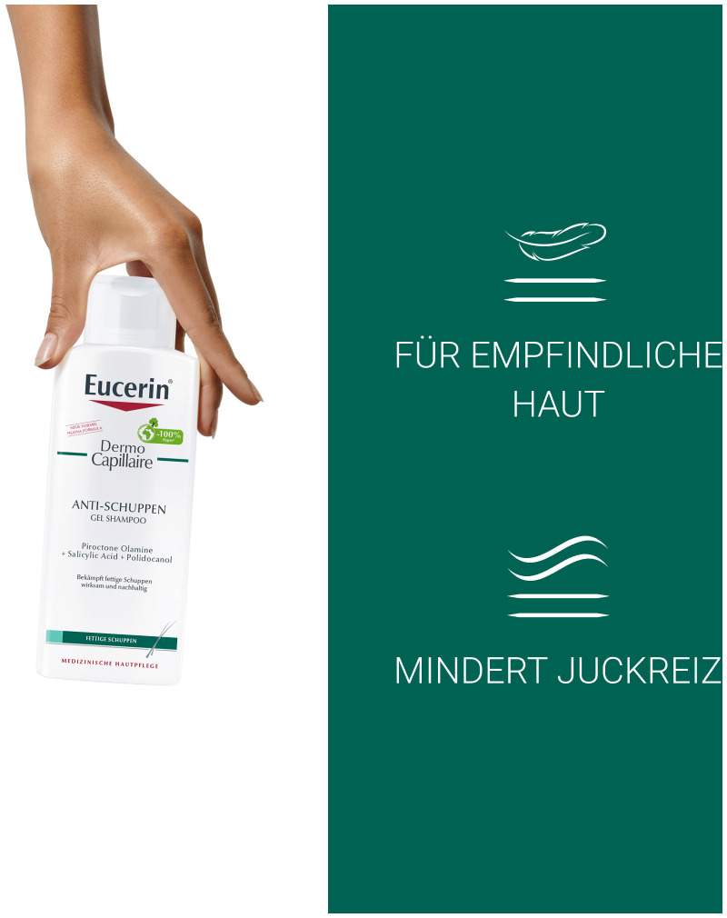 Eucerin DermoCapillaire Anti-Schuppen Gel Shampoo 2 x 250 ml