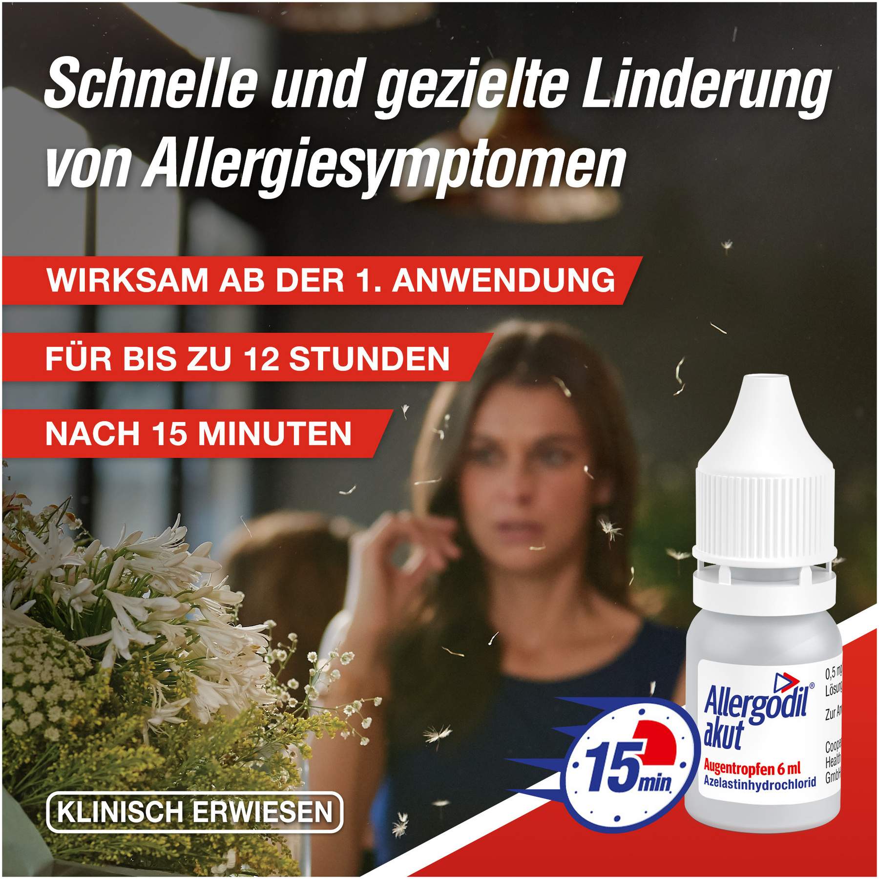 Allergodil Akut Augentropfen 6 ml Augentropfen