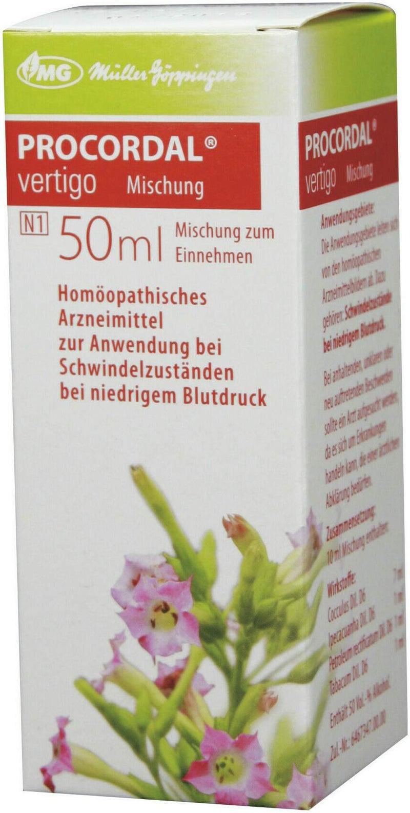 Procordal Vertigo Dilution
