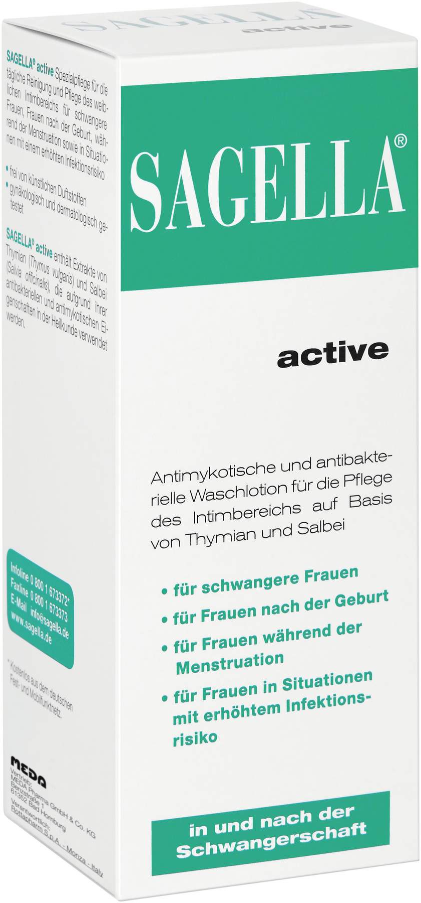 Sagella Active Intimwaschlotion 100 ml