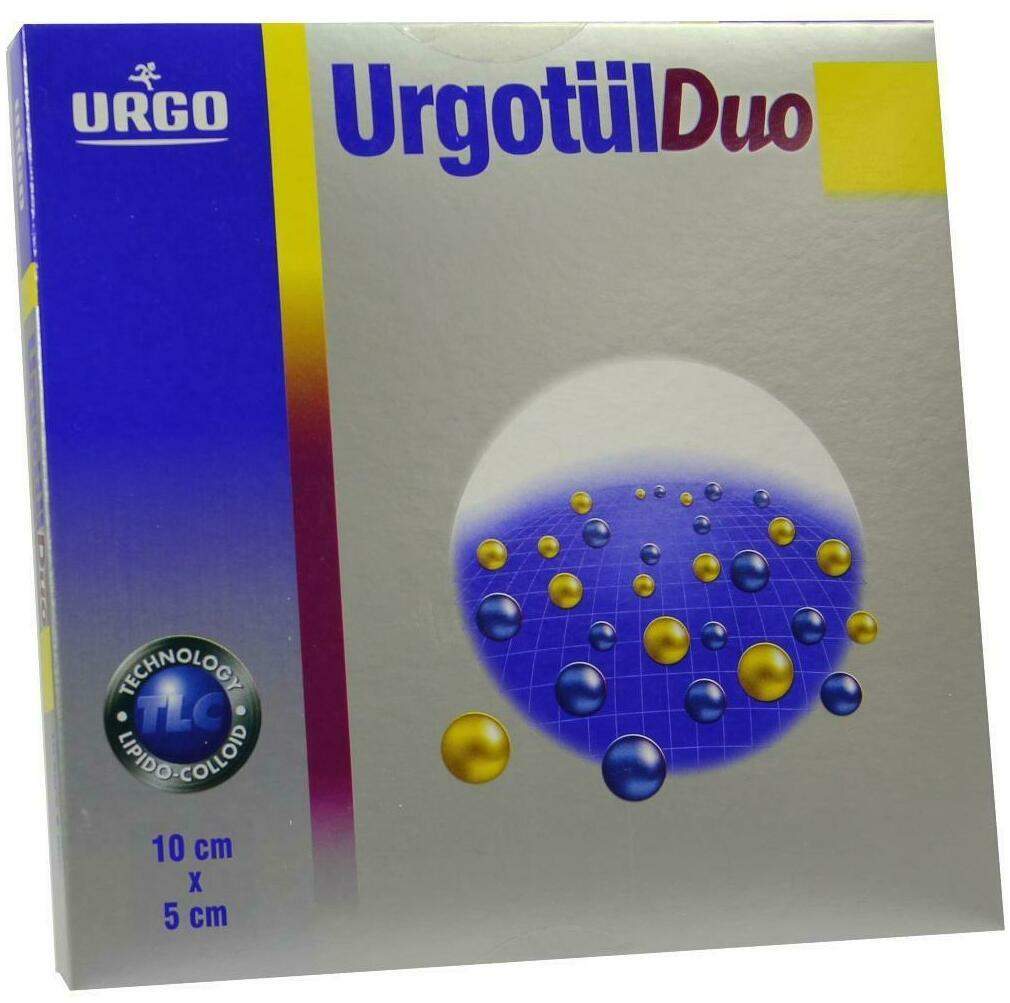Urgotüll Duo 5x10cm Wundgaze