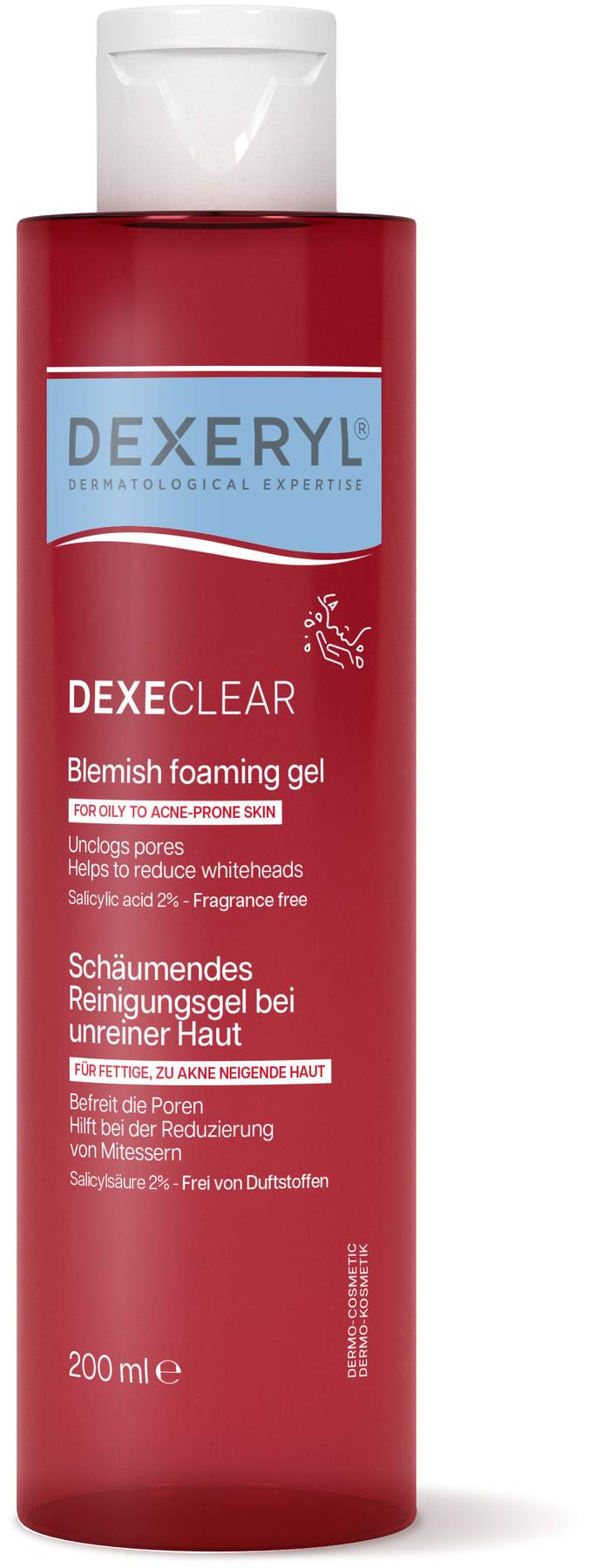Dexeryl Dexeclear schäumendes Reinigungsgel 200 ml