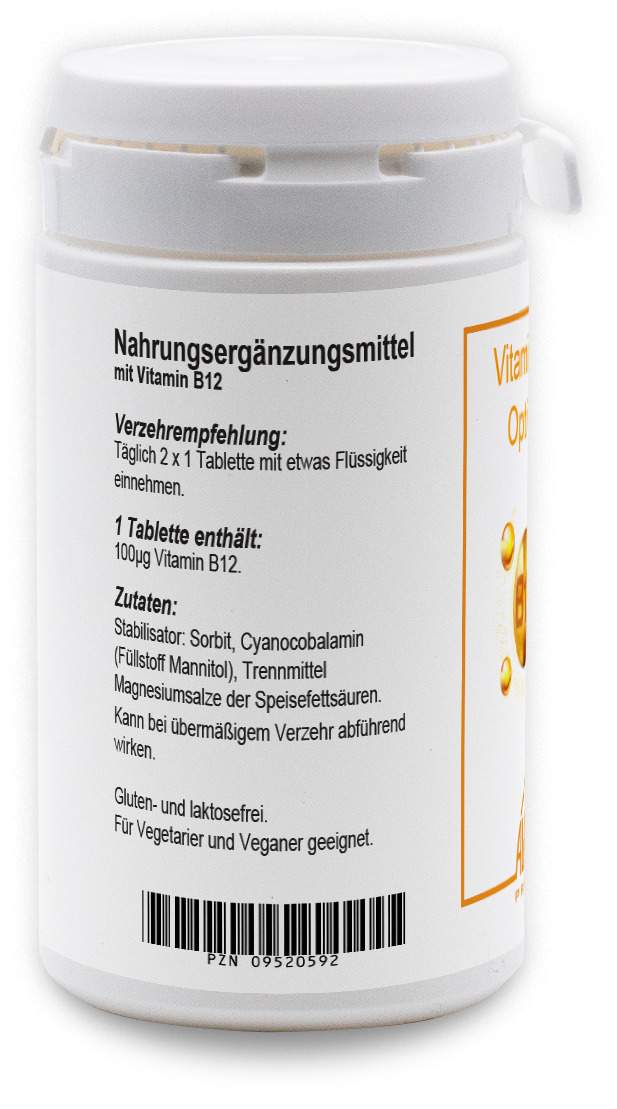 Vitamin B12 Opti 180 Tabletten