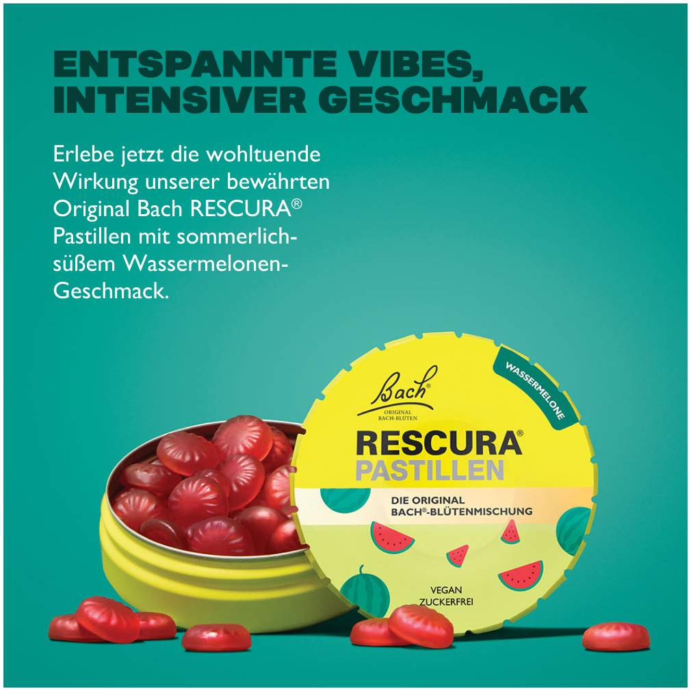Bach Original Rescura Wassermelone 50 g Pastillen