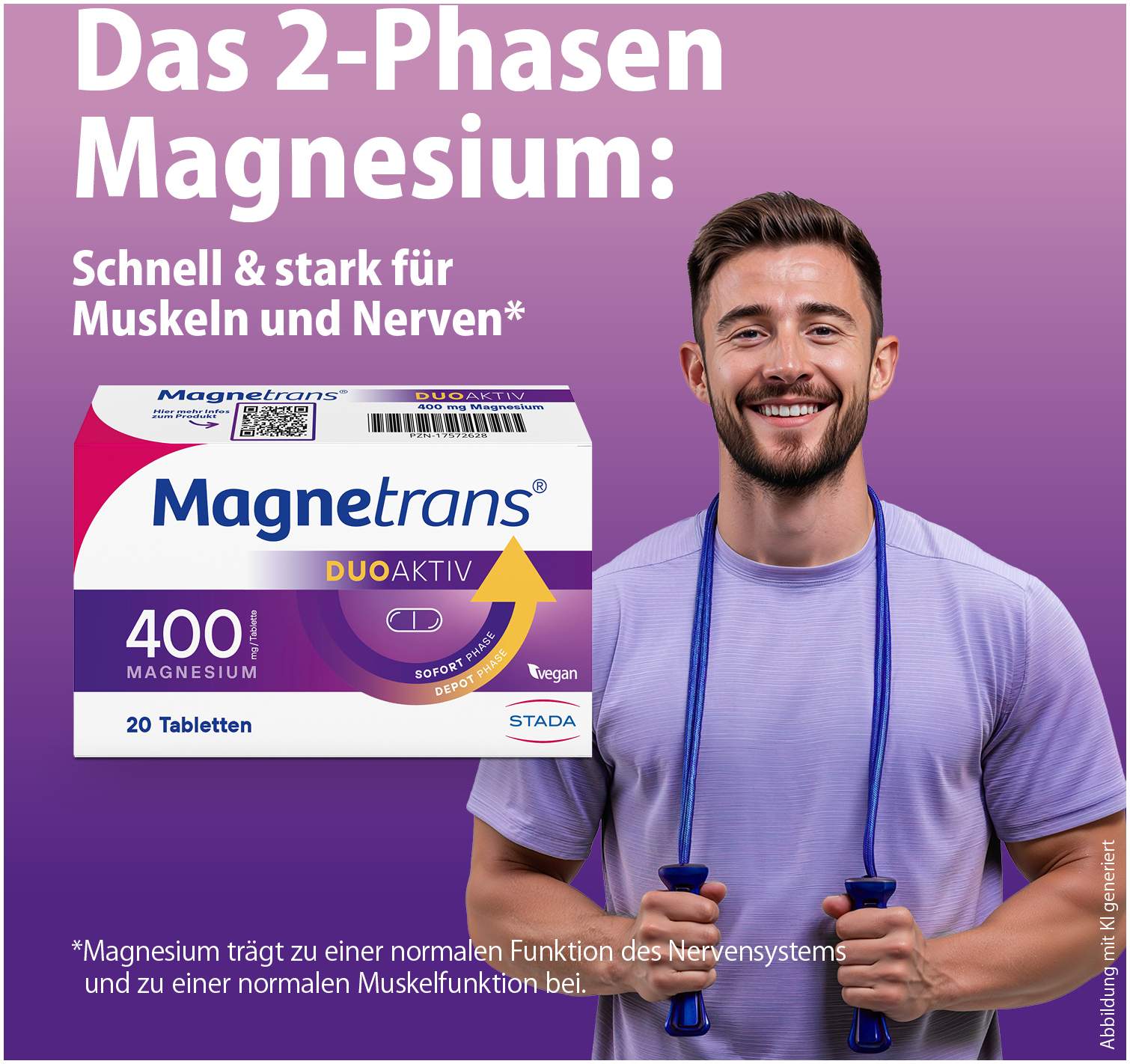 Magnetrans duo-aktiv 400 mg 100 Tabletten