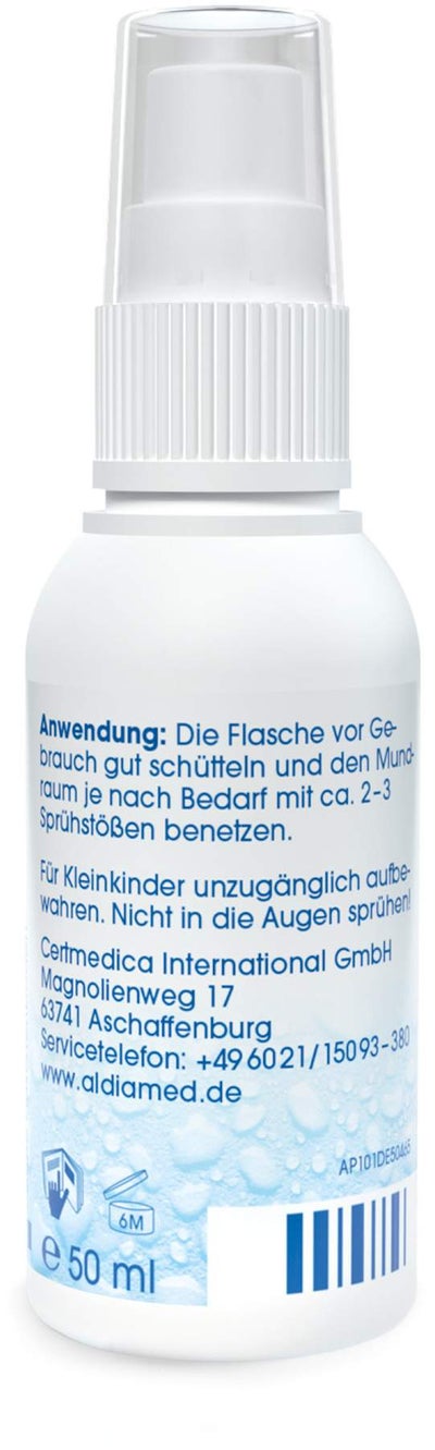 Aldiamed Mundspray zur Speichelergänzung 50 ml