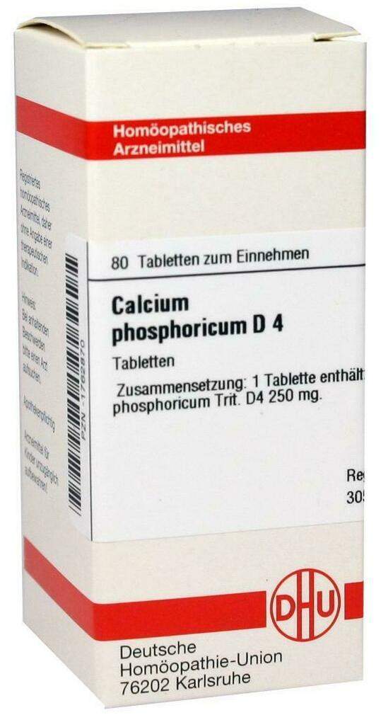Dhu Calcium Phosphoricum D4 80 Tabletten