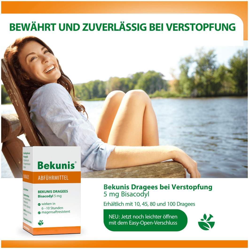 Bekunis Dragees Bisacodyl 5 mg 100 magensaftresistente Tabletten