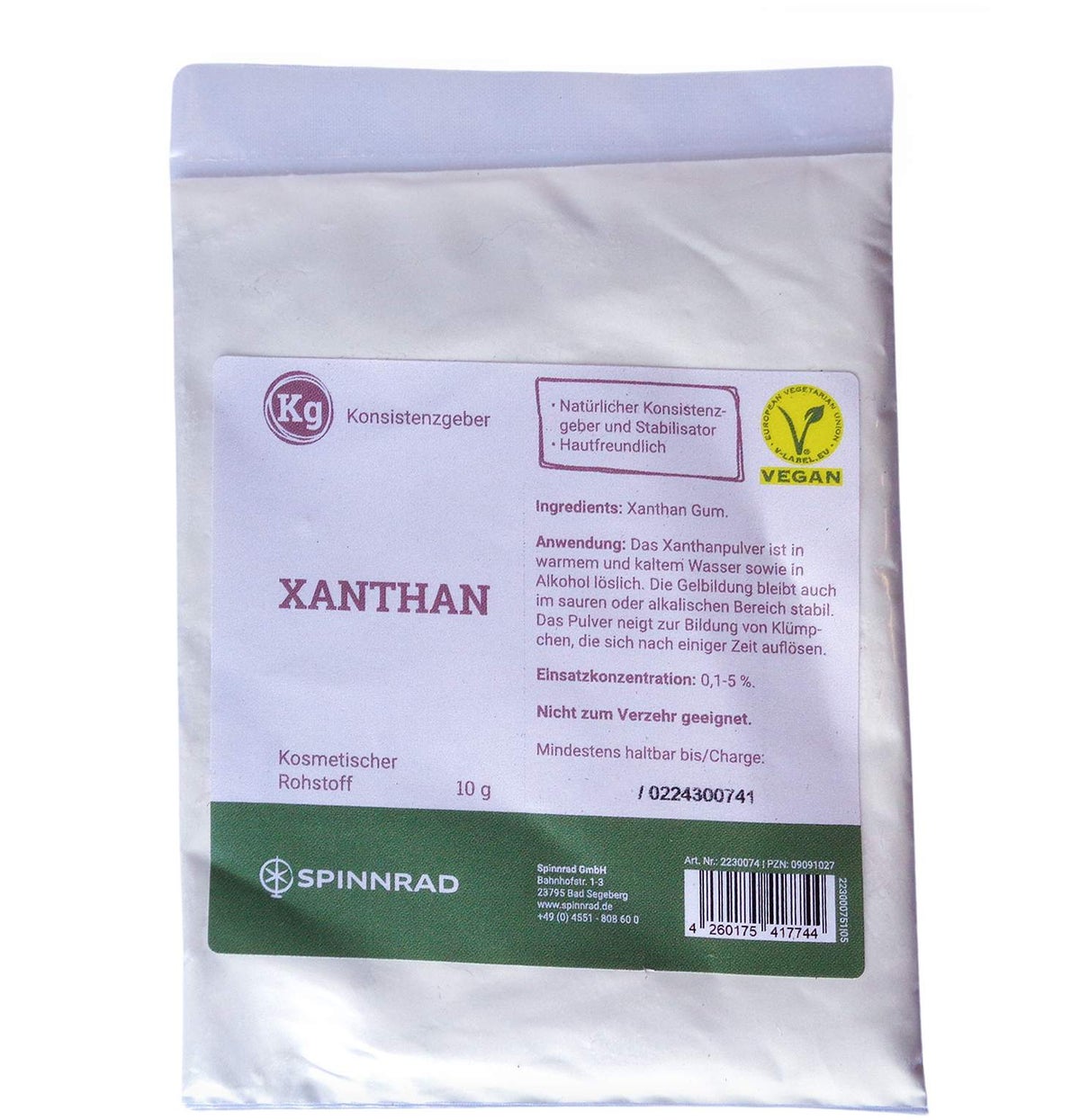 Xanthan Pulver 10g