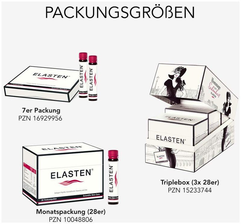 Elasten Trinkampullen 28 Stück