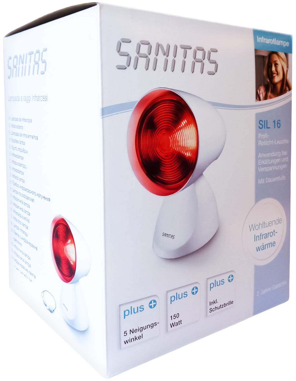 Rotlichtlampe Infrarotlampe 150 Watt 1 Stück