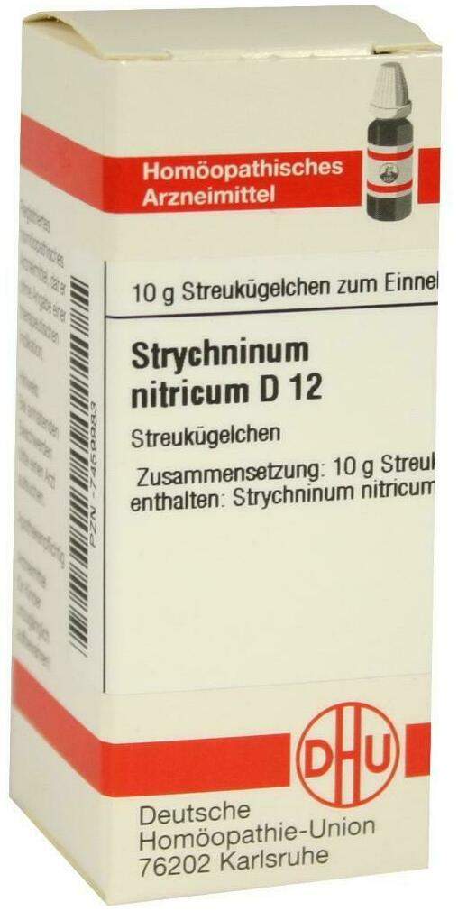Dhu Strychninum Nitricum D12 10 G Globuli