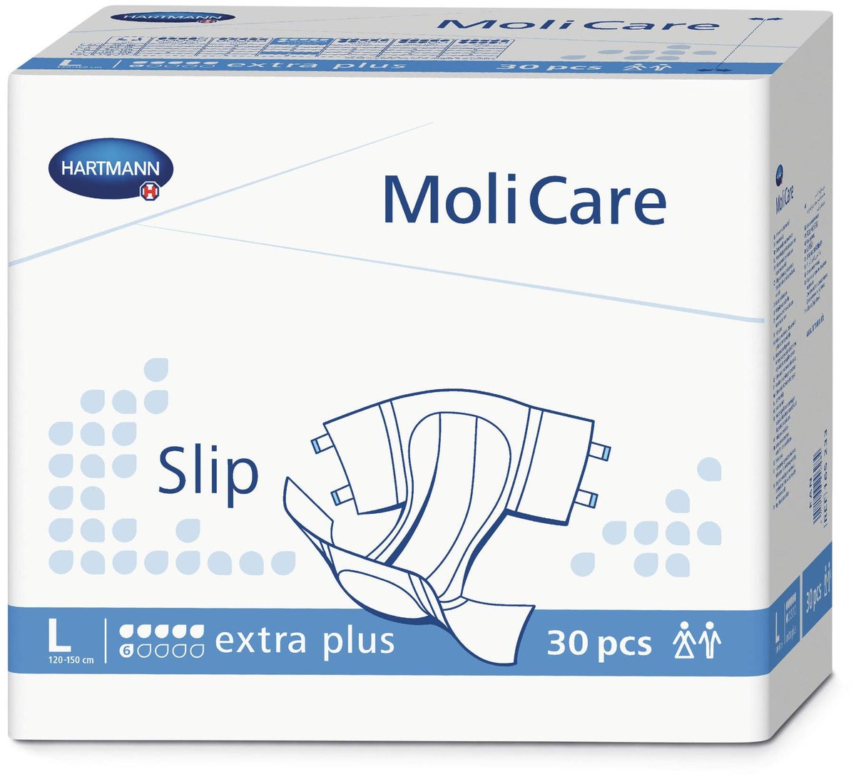 Molicare Slip Extra Plus Gr.L 30 Stück